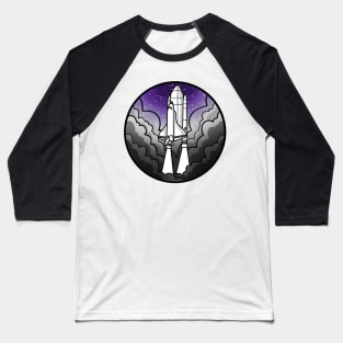 Asexual Pride Rocket Baseball T-Shirt